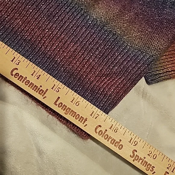 Beach lunch lounge collection multi color sweater ladies large great condition - Picture 7 of 12